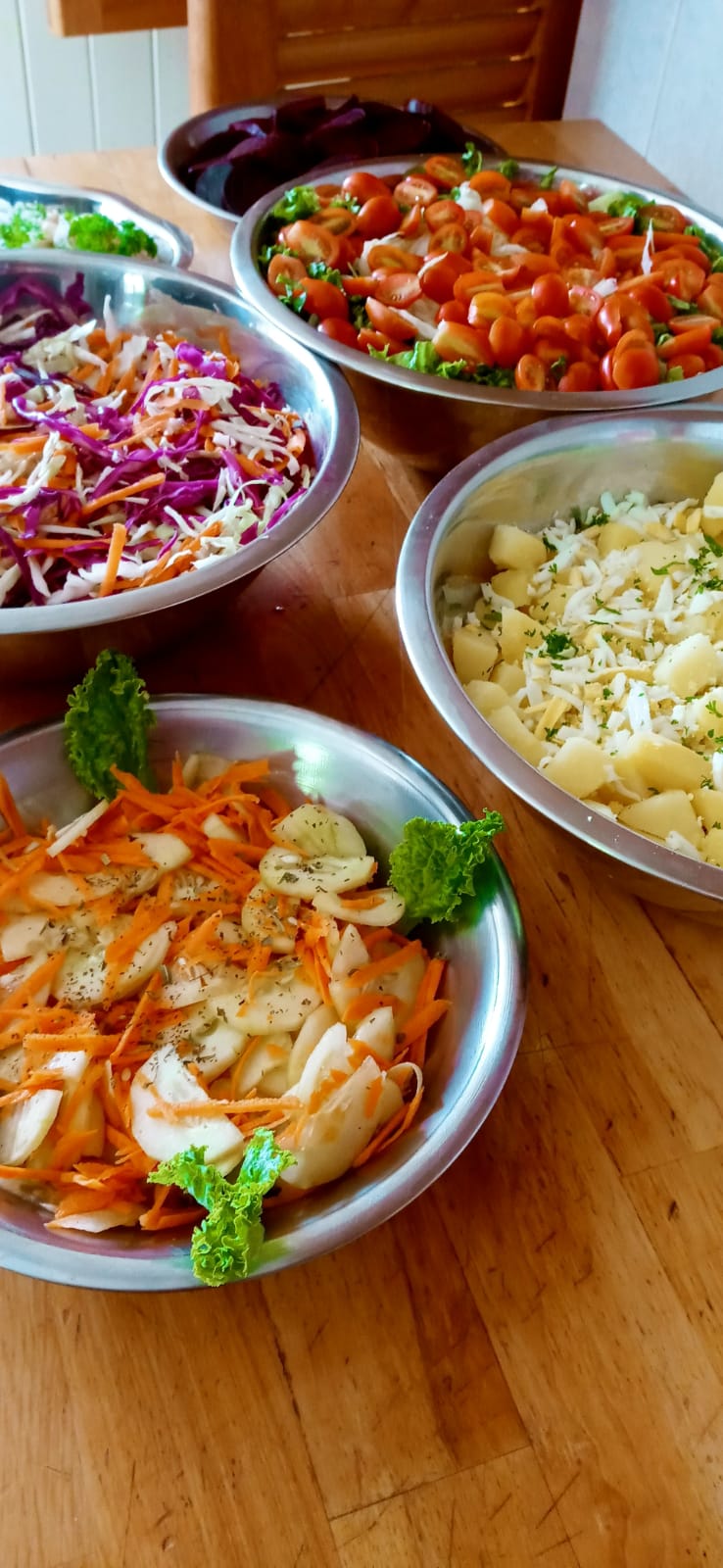 Ensaladas de la casa
